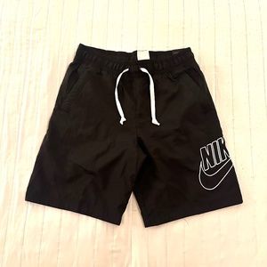 Nike Black Large Logo Men's Shorts Size Small (New)